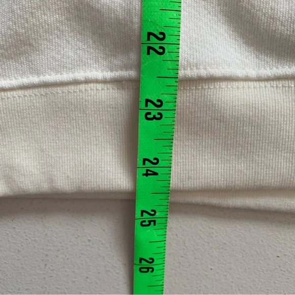 Hill House Size Medium Cream Off-White Raglan Sleeve Pullover Sweatshirt NWOT - Picture 15 of 15